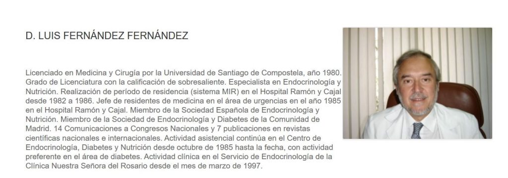 Endocrinólogo especializado en obesidad, tiroides y diabetes gestacional