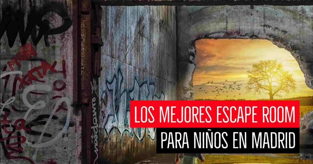 Mejores escape room para niños en Madrid