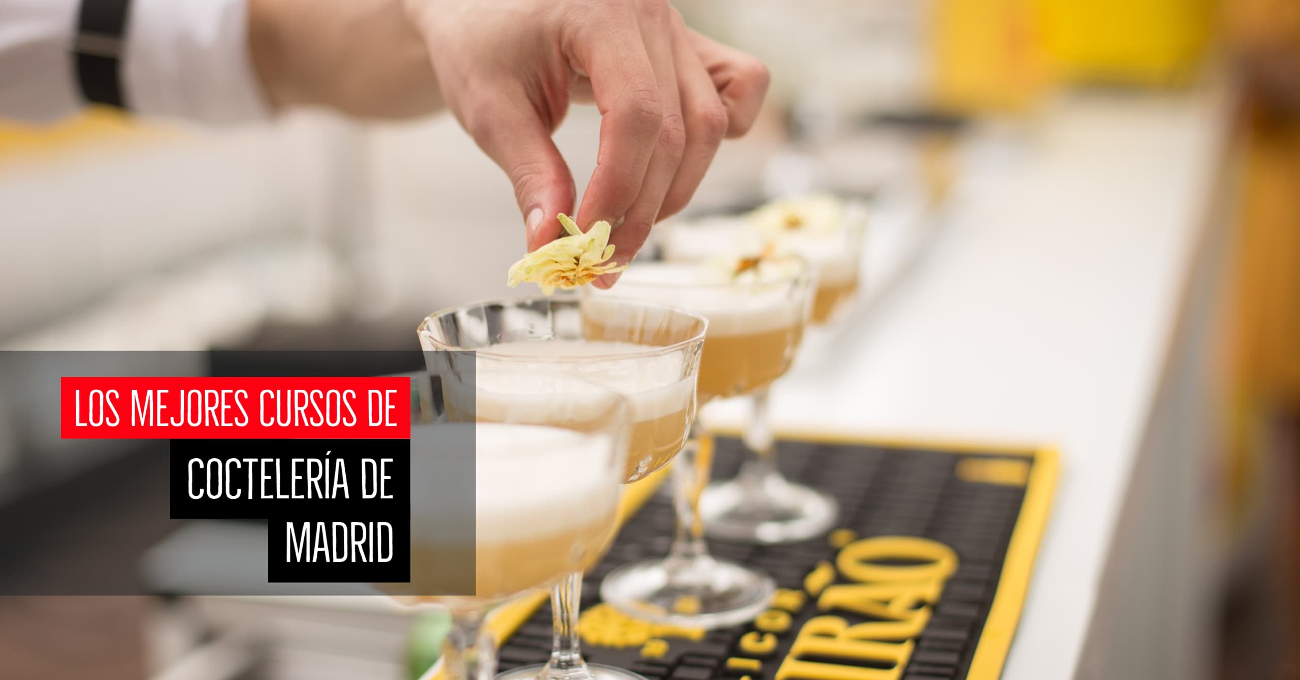 Los mejores cursos de coctelería de Madrid