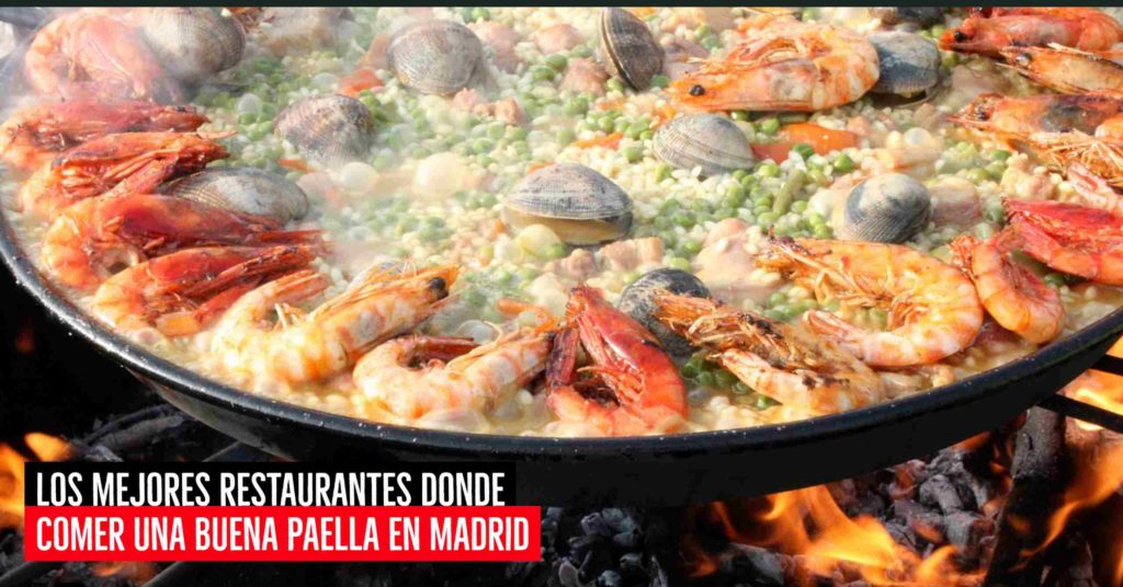 Mejores lugares donde comer una buena paella en Madrid